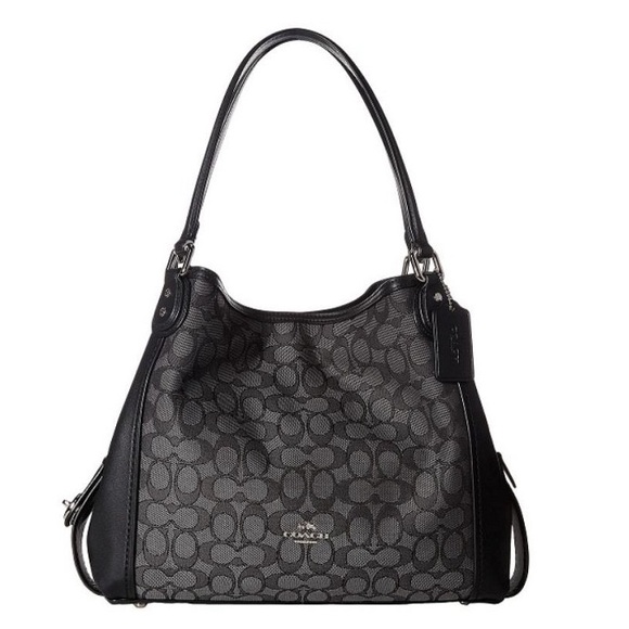 Coach Handbags - Coach Edie Shoulder Bag 31 In Signature Jacquard